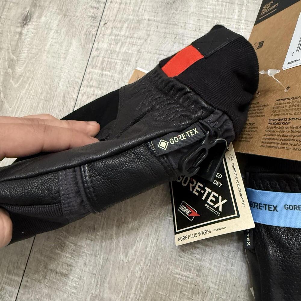 The North Face Montana Pro SG GTX Trigger Mitt Black Ski Snow Size Large - Picture 5 of 5